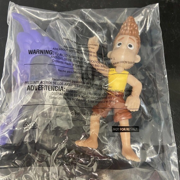 LUCA Happy Meal Toy McDonalds 2021 Color Changing Alberto Scorfano #3 ~ NEW - Picture 1 of 5